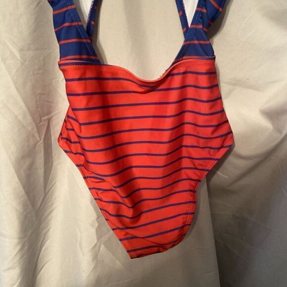 HOT WATER Swimsuit 1 Piece Monokini in Red And Blue Size SP NEW $60 - Picture 9 of 10